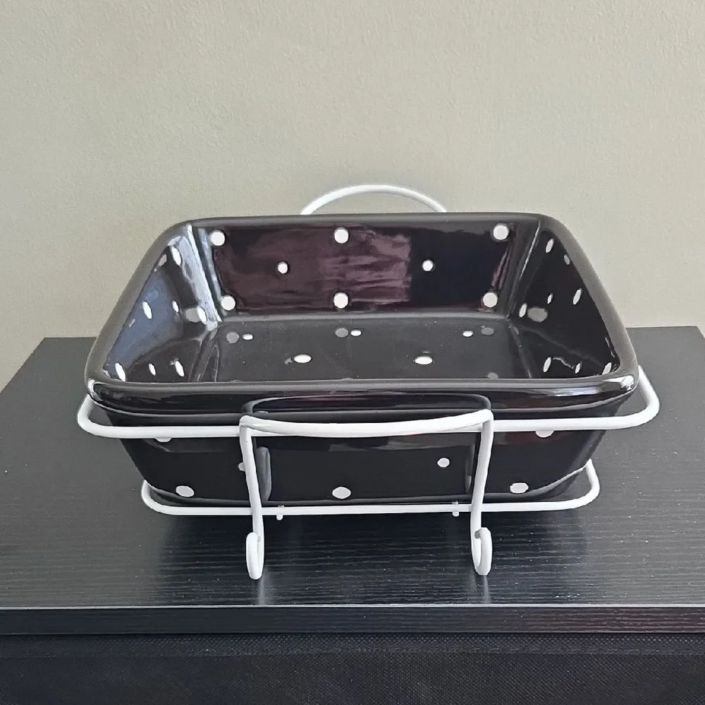 NWOT Temp-Tations Ovenware and Rack